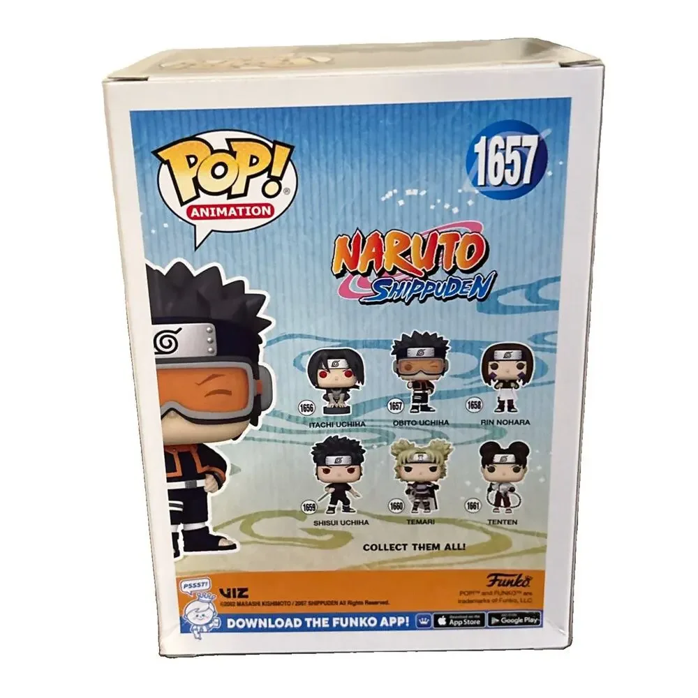 Funko Pop! Animation Naruto Shippuden Obito Uchiha #1657 Brand New